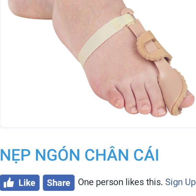 Nẹp ngón chân cái