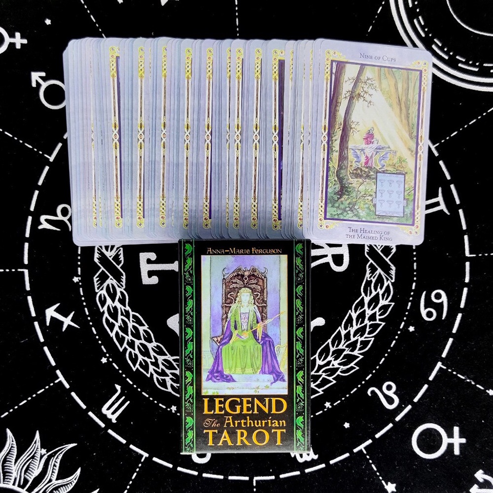 Bài Tarot Legend The Arthurian Tarot 78 Lá Tặng Đá Thanh Tẩy E14