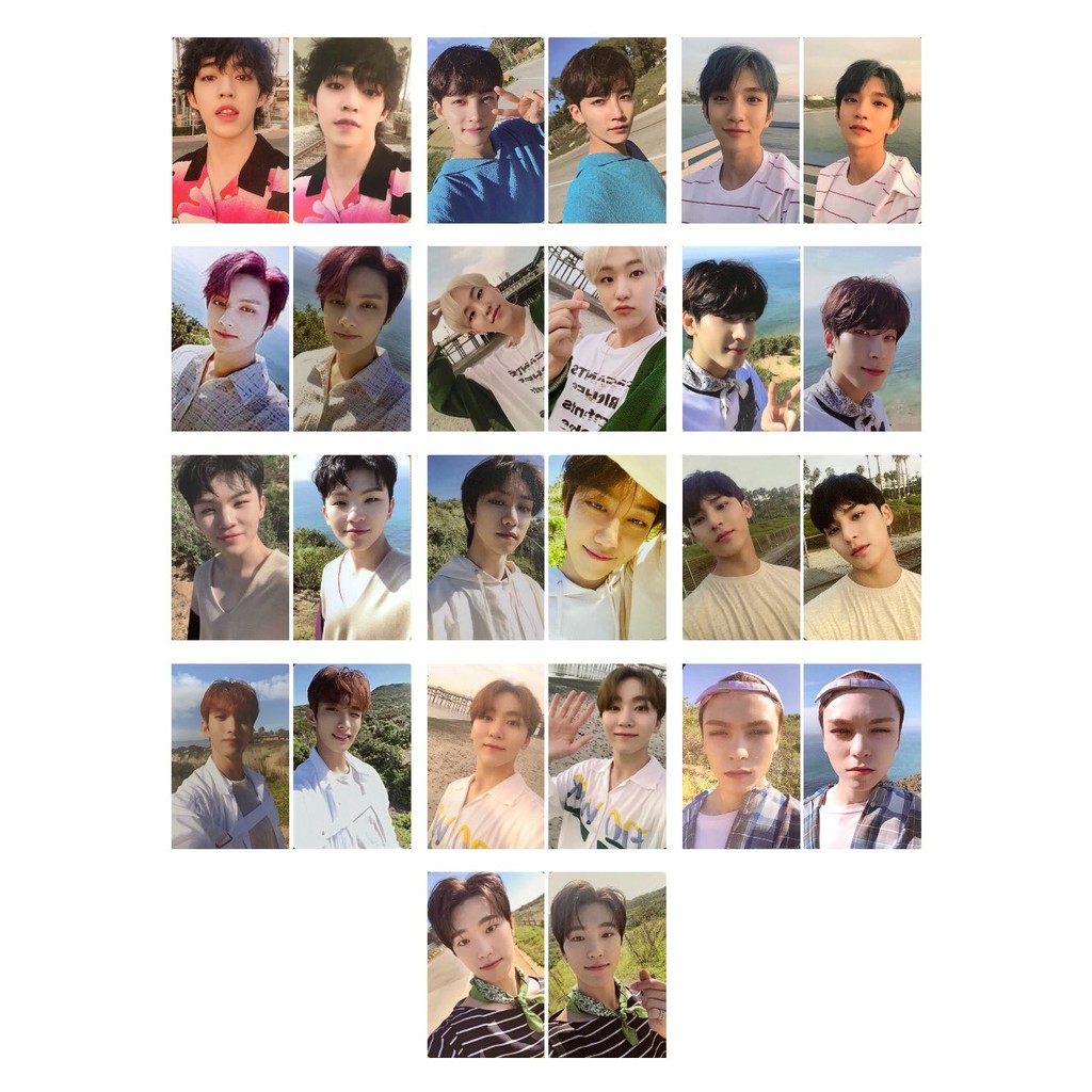 CARD UNOFF]Bộ ảnh in ảnh album Heng:garae của nhóm Seventeen