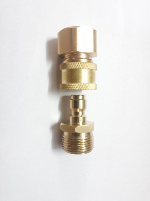 Bộ nối nhanh ren 22mm dùng cho máy rửa xe cao áp , máy rửa xe gia đình