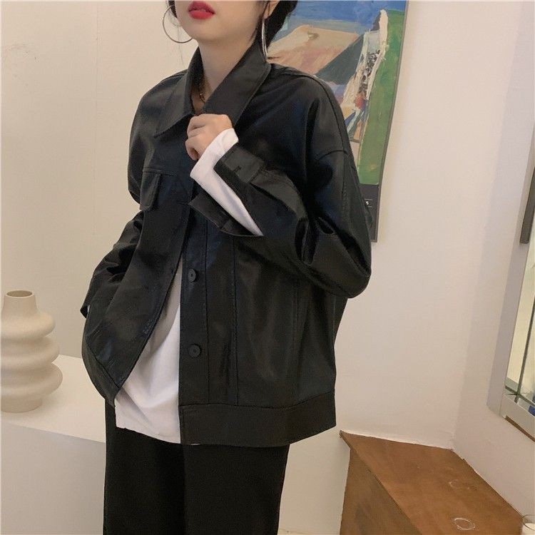 [ORDER] AK20_ÁO JACKET DA NỮ ULZZANG CÁ TÍNH | BigBuy360 - bigbuy360.vn