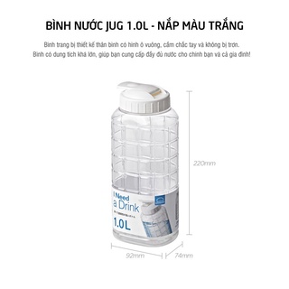 Bình Nước Jug Lock&Lock HAP810 - 1 Lít