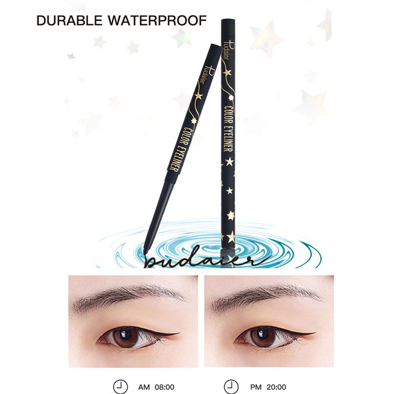 Bộ Bút Kẻ Mắt Pudaier Có 18 Màu Sắc Thiết Kế Tiện Dụng 178g