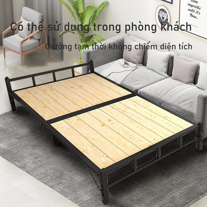 Giường gấp xếp Giường một người ngủ trưa gia dụng ngủ trưa đơn giản đa năng tiện lợi gh - FU386