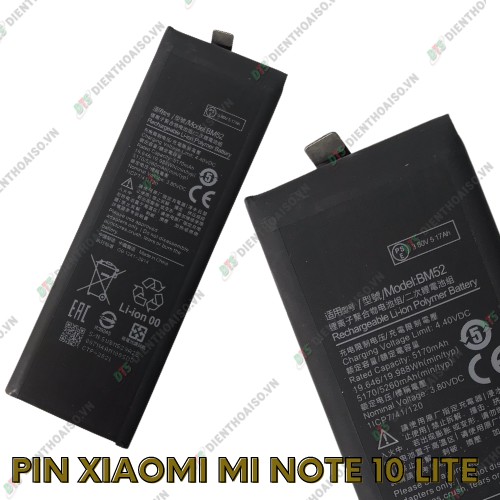 Pin xiaomi mi note 10 lite (BM52)