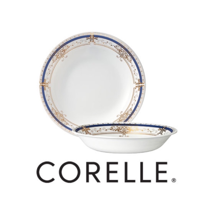 Combo bộ chén thủy tinh Mỹ CORELLE Gold Vip Series-Gold Abundance