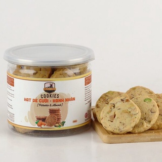 Bánh Cookies bơ hạt dẻ cười hạnh nhân - bánh ăn kiêng