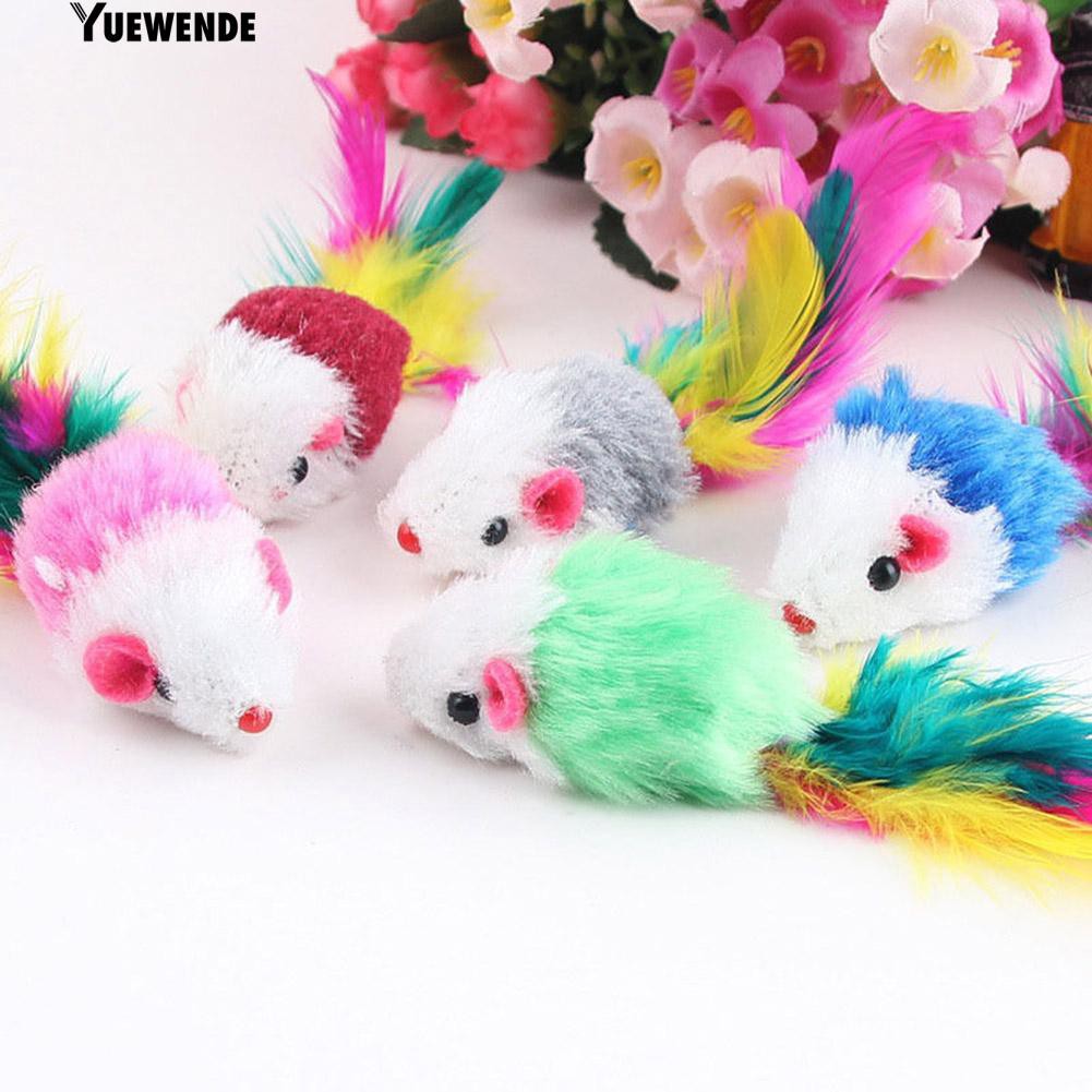 Set 10 chuột giả làm đồ chơi cho mèo