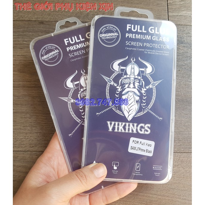 Kính cường lực Samsung J7 Pro J730 full màn hình | Galaxy J7 Prime full màn hình