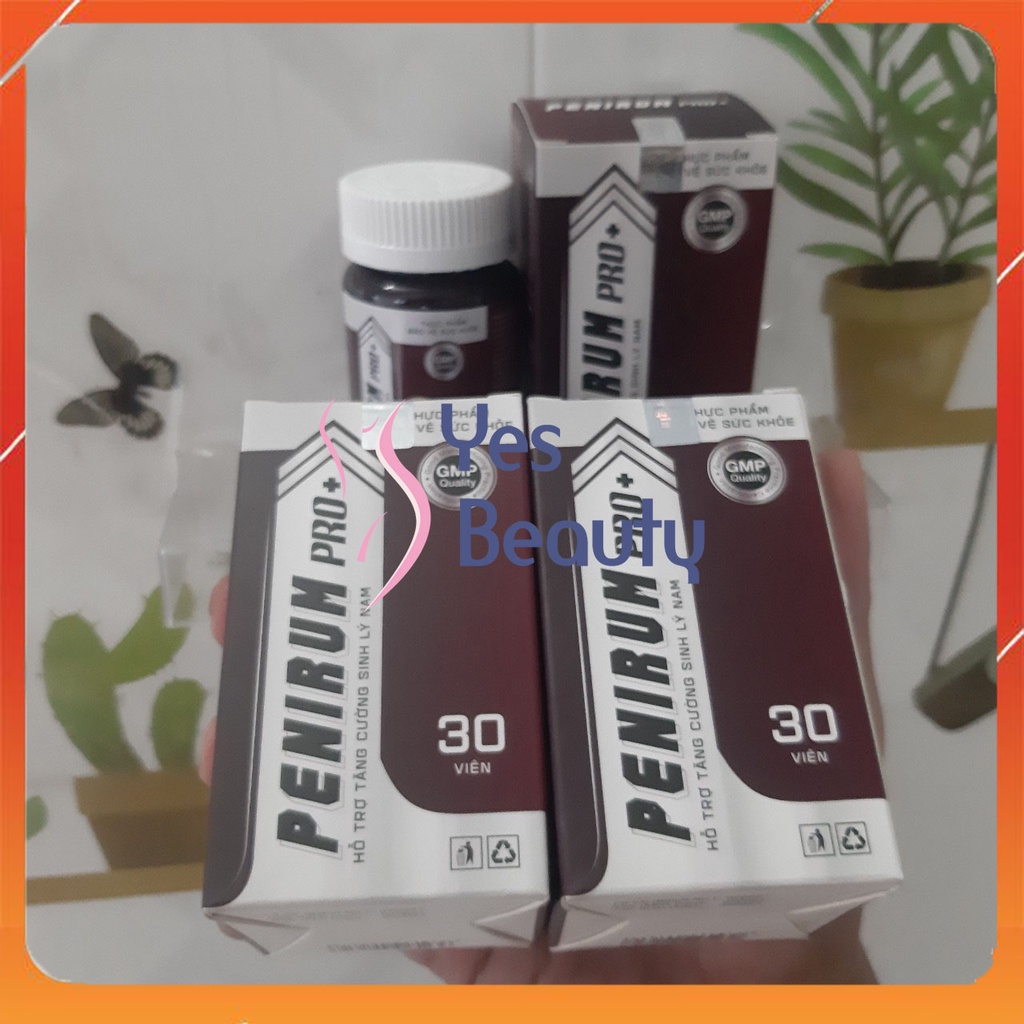 Viên Uống Sinh Lý Penirum Pro - Phục Hồi Sinh Lực Làm Chủ Thời Gian Phê Tột Đỉnh - Chính Hãng Hộp 30 Viên