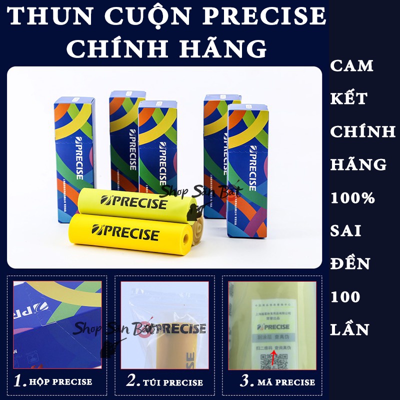 Thun Cuộn Precise V3 2M (2 mét) - thun ná cao su 2 mét, thun bắn cá