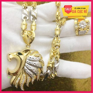 Dây bạc Thái mạ vàng cao cấp + tặng mặt