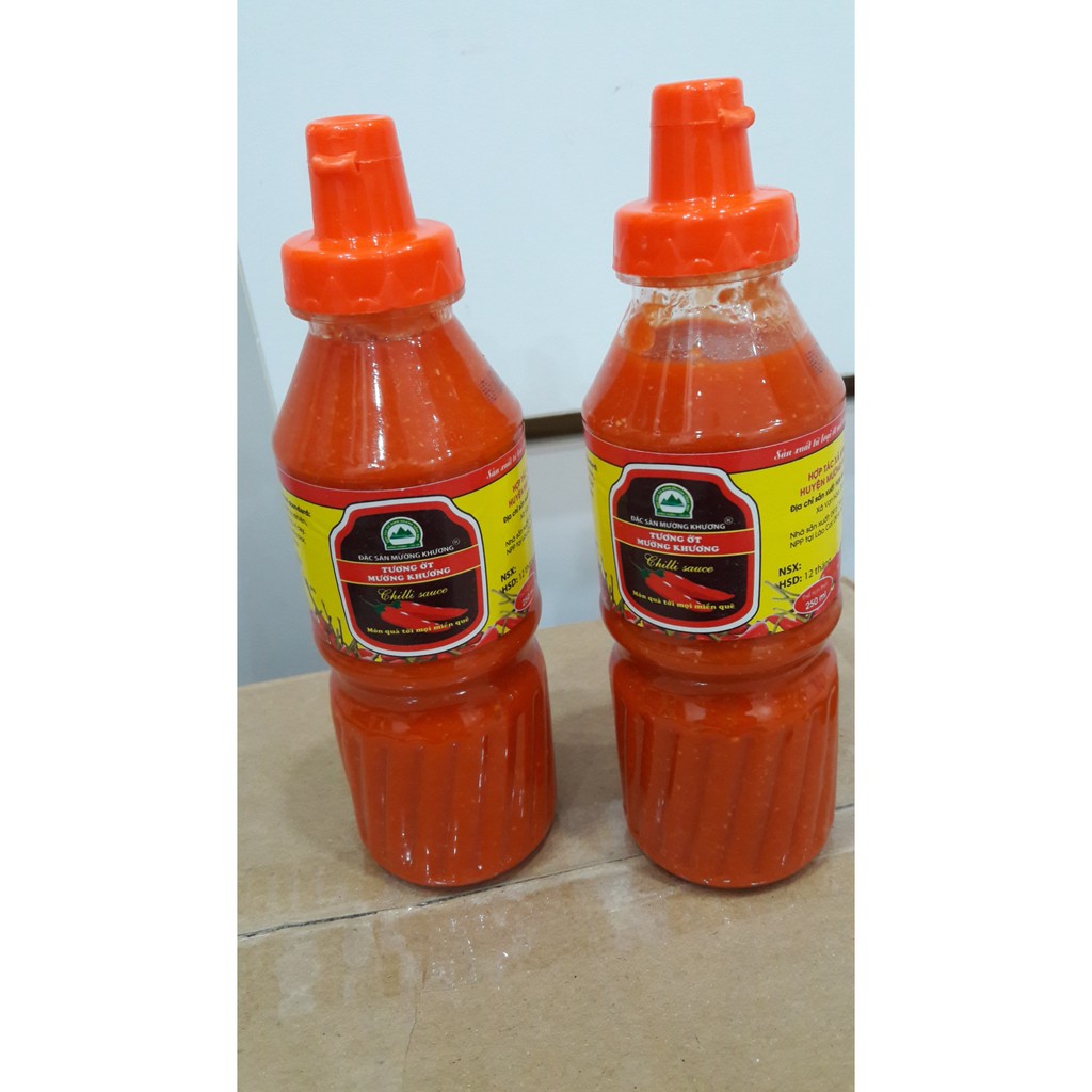 Tương ớt mường khương 250ml 22500đồng