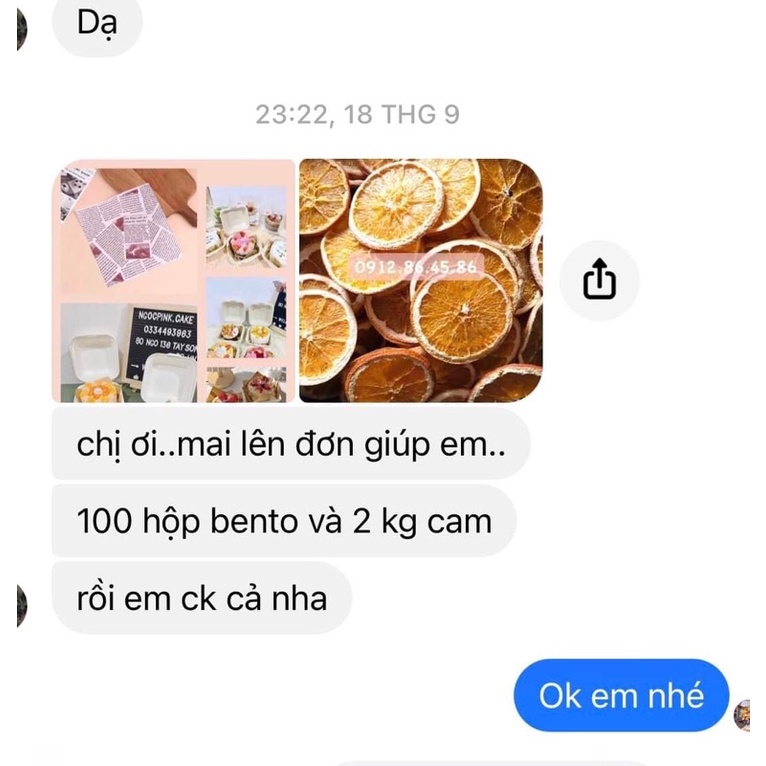 200gr Cam Úc sấy / Chanh sấy không hạt