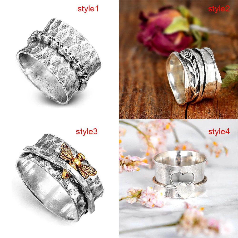 Nhẫn Xoay Cổ Điển Cho Nam Nữ