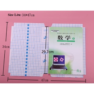 COMBO 10 Tờ DECAL Bọc Sách Vở