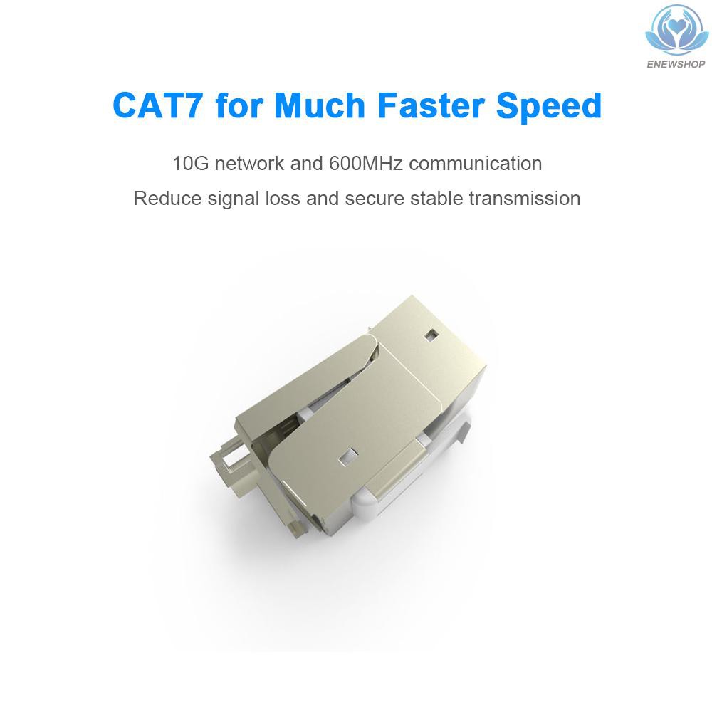 Đầu Nối Dây Mạng Vention Cat7 10gigabit Rj45 Coupler Cat7