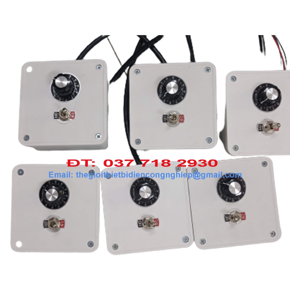 Hộp điều chỉnh biến tần của máy xay giò chả công suất lớn, Điều chỉnh tốc độ biến tần xay chả, xay giò