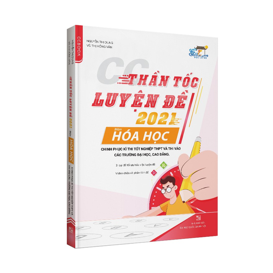 Sách - CC Thần tốc luyện đề 2021 môn Hóa học và Đột phá 8+ môn Hóa học (2 tập) (Tái bản 2020) (3 cuốn)