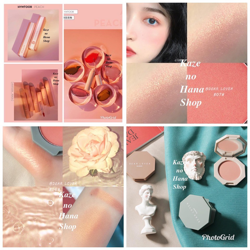 Combo phấn Dear loyea+son honey peach | BigBuy360 - bigbuy360.vn