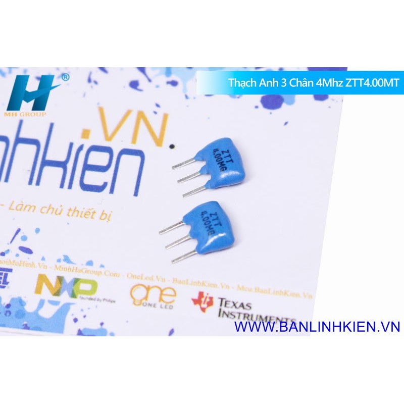 Thạch Anh ZTT4.00MT 4Mhz 3 Chân cắm giá rẻ