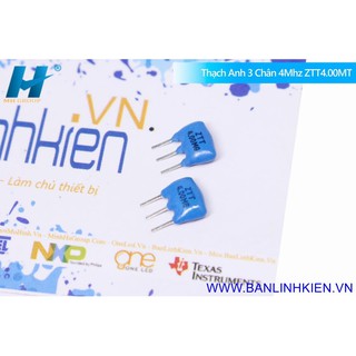 Thạch Anh 4Mhz 3 Chân ZTT4.00MT