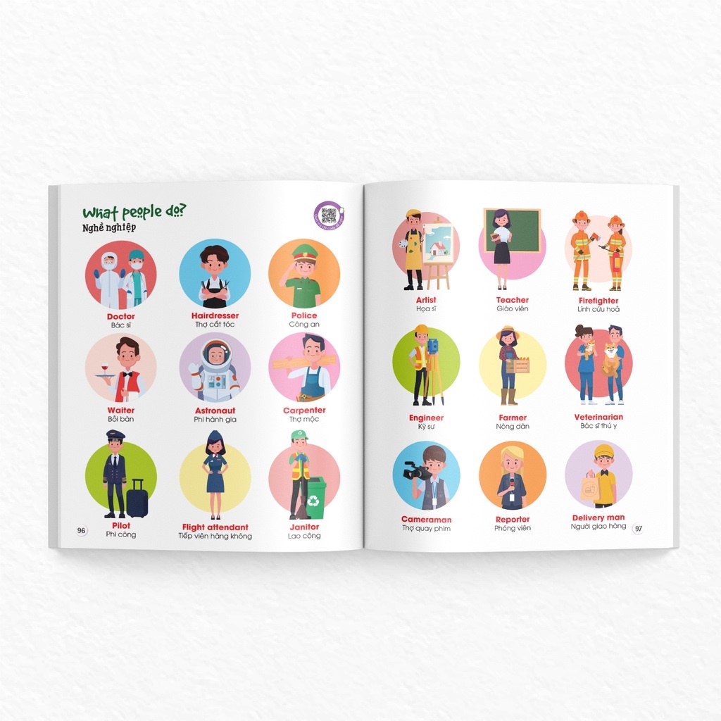 Sách - Bé Chinh Phục 2000 Từ Vựng Tiếng Anh - My First 2000 English Words