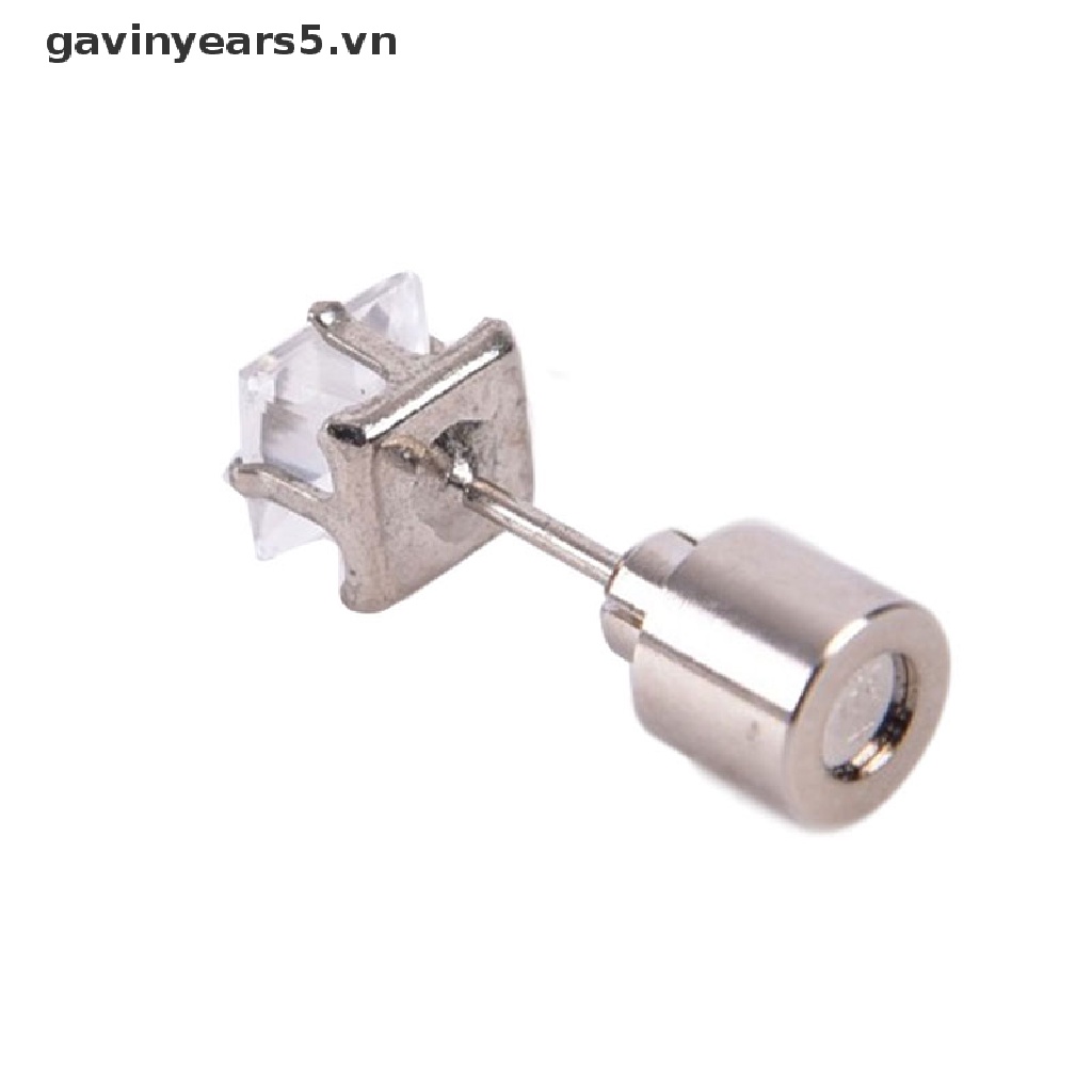 1 Đôi Bông Tai Hình Vương Miện Có Đèn LED Phát Sáng