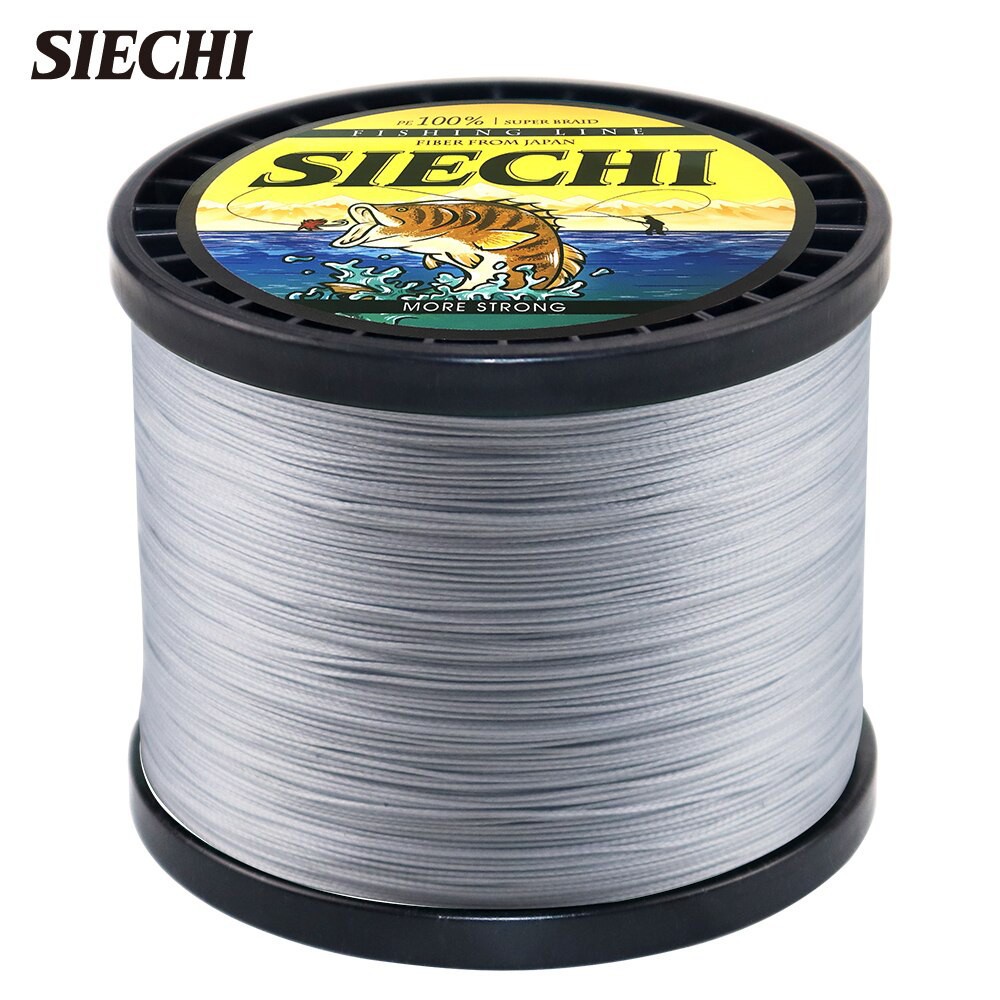 SIECHI 300M 500M 1000M 8 sợi 4 sợi Dây câu cá bện PE Multifilament Dây câu cá siêu mạnh Nhật Bản Multico