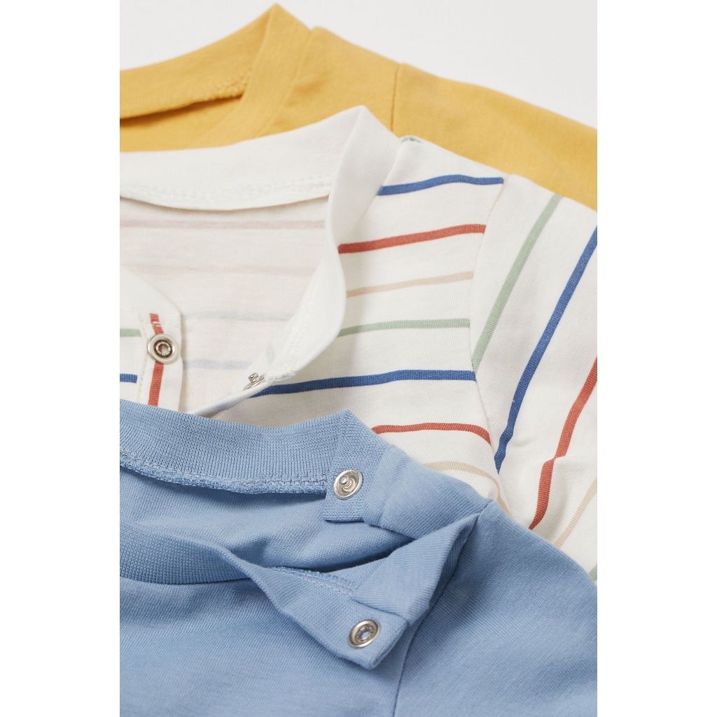 Body Dài Tay Mỏng Organic Cotton H&M HM5 • 1-2M 2-4M 4-6M 6-9M • Choding Home