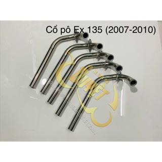 Cổ pô Ex 135 đời đầu [VIDEO THẬT] thay-inox [GIÁ SỈ]