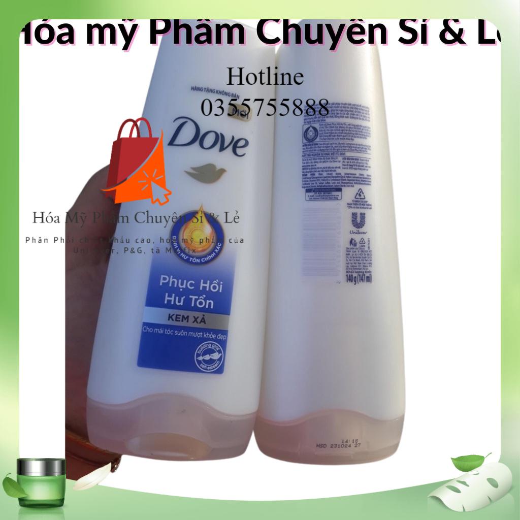Dove Gội / Xả Phục Hồi Hư Tổn 140g hàng khuyến mãi