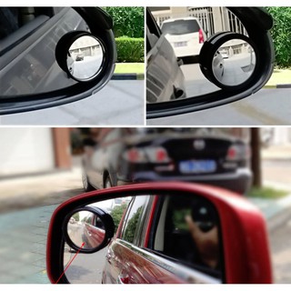 Bộ 02 Gương cầu lồi xoay 360 độ dán kính chiếu hậu ô tô