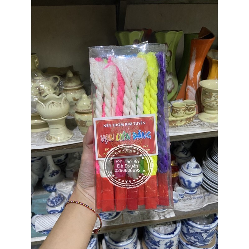 Mồi nến hầu nhiều màu