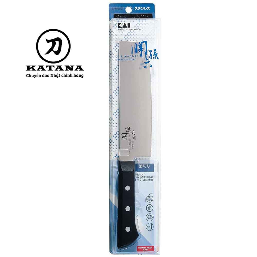 Dao bếp Nhật cao cấp KAI Wakatake Nakiri AB5424 (165mm)