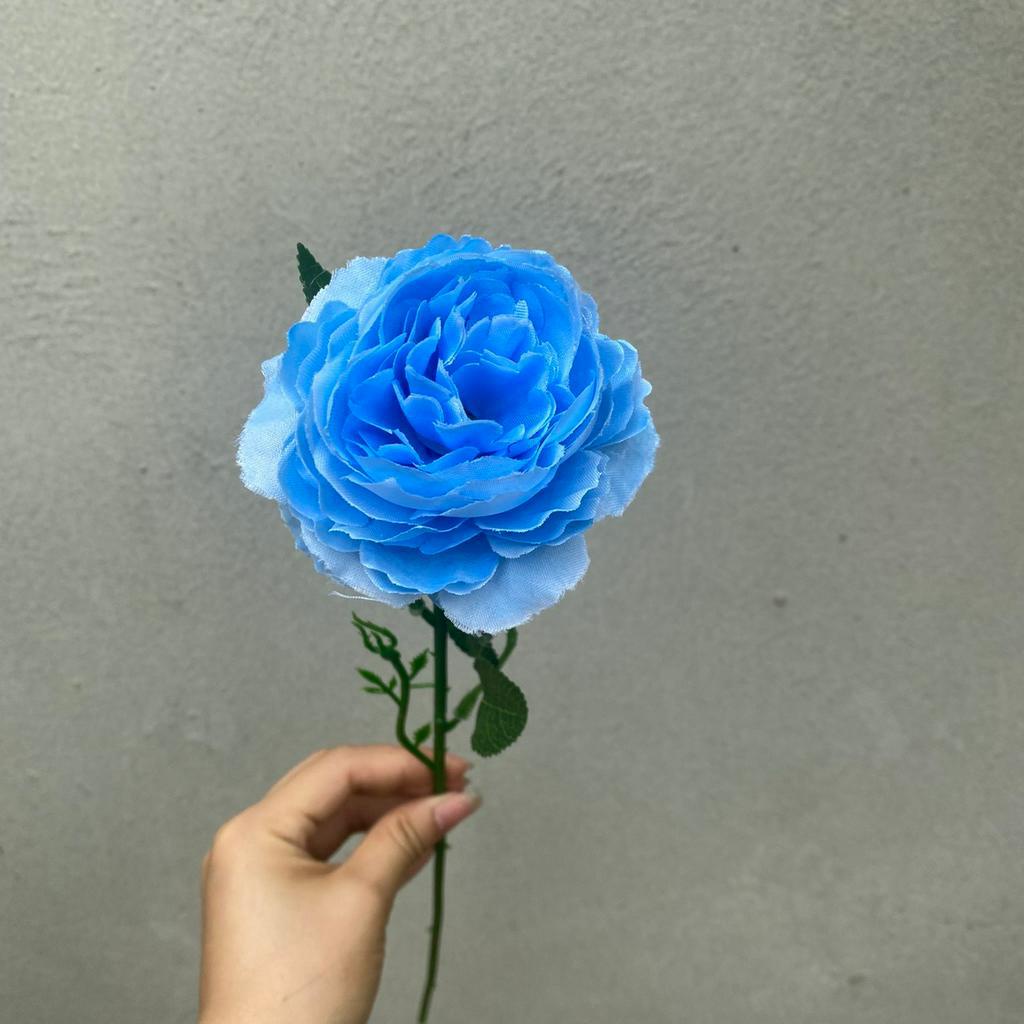 Hoa giả Hoa hồng lụa Trang trí nhà cửa Decor phòng Phụ kiện chụp ảnh - Mina Flower