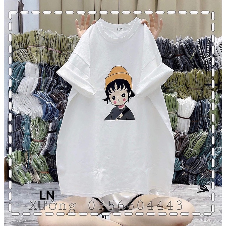 Áo phông bé gái mũ vàng DA6