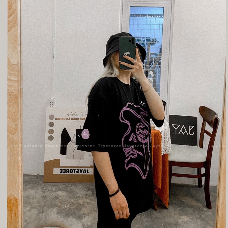 Áo Thun Tay Lỡ Unisex Sadboiz SAD STORY màu ĐEN/TRẮNG/Nam nữ unisex/FREESHIP 99K -/- Jaystoree