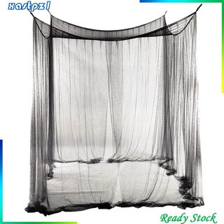 [4 Post Bed Canopy Net Valance Drape Lưới Đơn