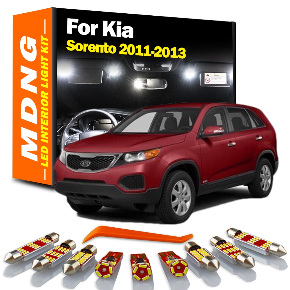 Bộ 8 Đèn Led Canbus Cho Kia Sorento 2011 2012 2013
