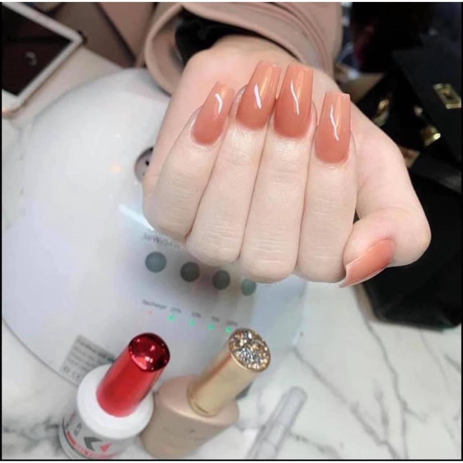 [ mã SRMA9406 giảm 20k] Sơn gel thạch hồng yolly, mã 12 - màu sơn đang được ưa chuộng nhất, SƠN THẠCH LUCKY, SƠN GEL HÀN