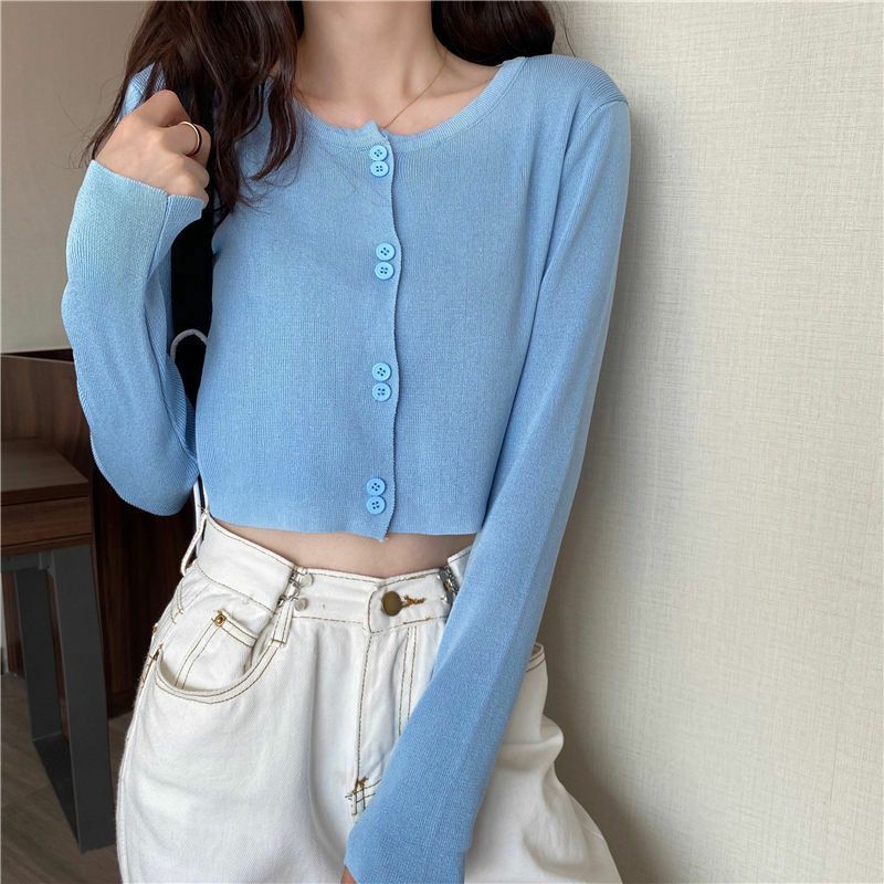 áo thun nữ croptop tay dài ulzzang siêu cute