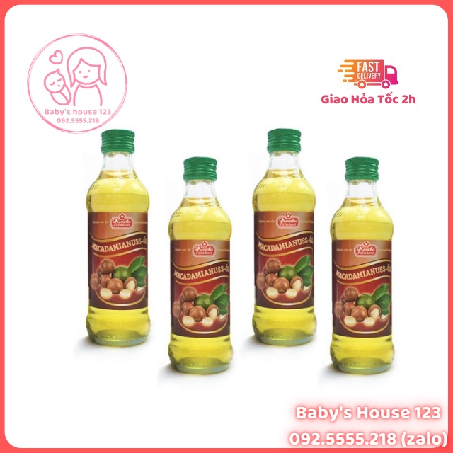 DẦU MACCA ĐỨC KUNELLA FEINKOST CHAI 100ml