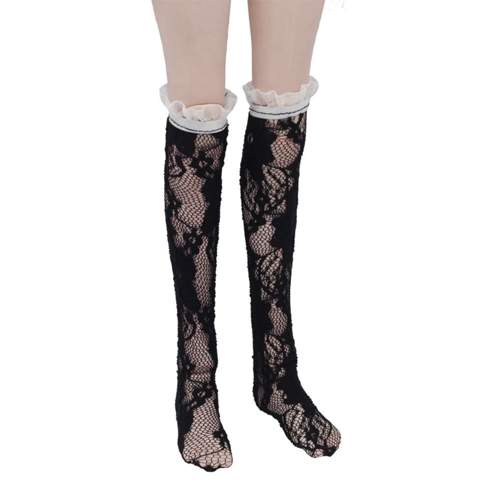 Chân váy jean xanh chữ A mini cho búp bê kích thước 30cm 1/3 1/6