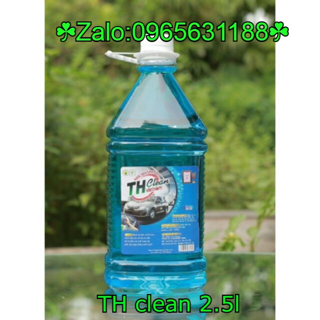 Nước rửa kính Th Clean dạng can 2.5L