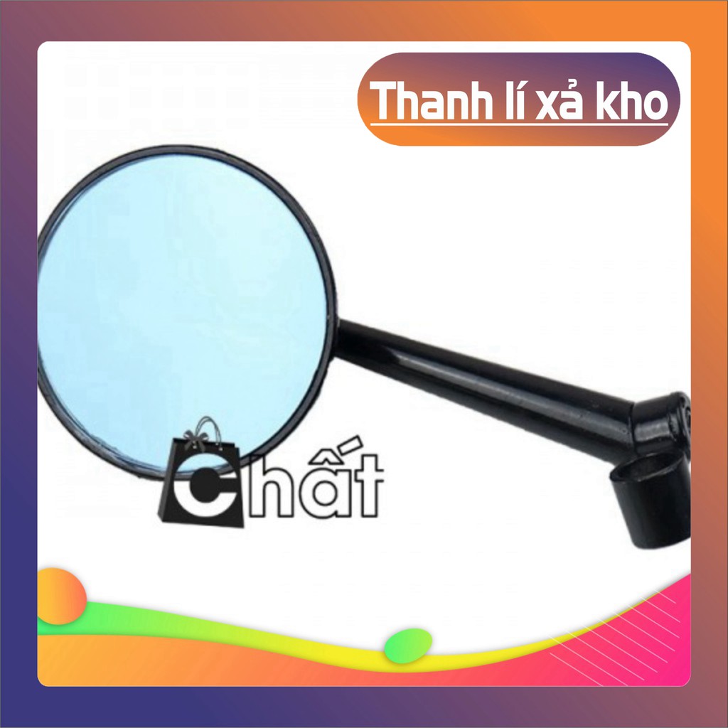 Kính chiếu hậu xe máy tròn (gắn xe tay ga nữ) Sale
