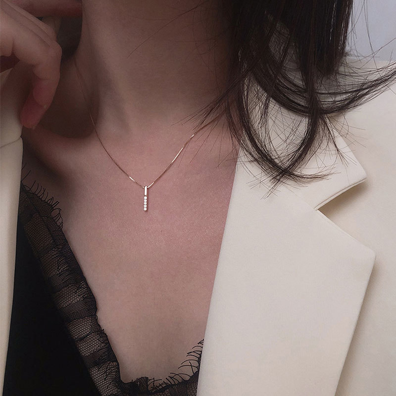 Dây Chuyền Mạ Bạc 925 Jp1 Thời Trang Cho Nữ