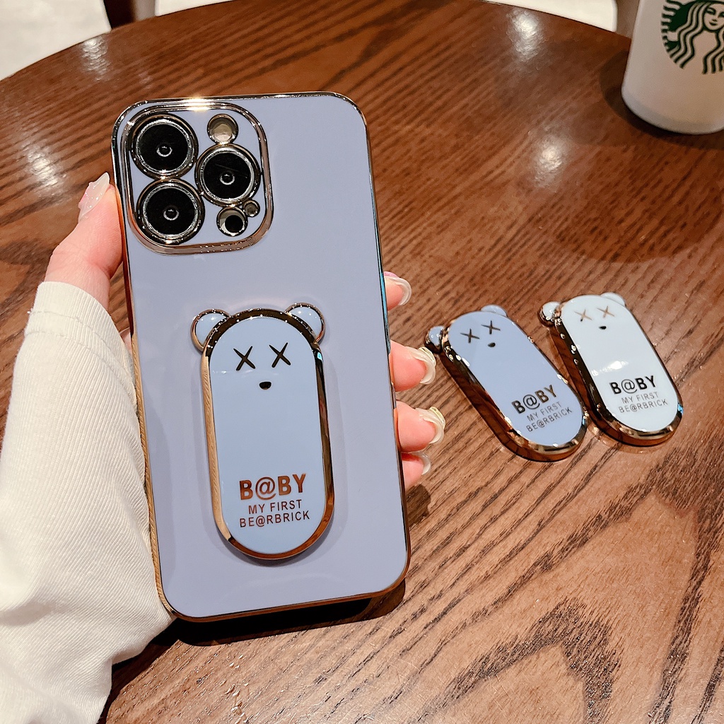 Ốp Điện Thoại Hình Gấu 3d Chống Sốc Cho iPhone 6 plus 6s plus 7 plus 8 plus xs max xr 11 pro max 12 pro max 13 pro max