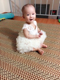Váy zen tiểu thư bé gái