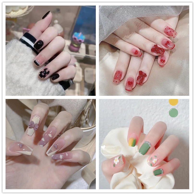 Móng Tay Giả 3d Trang Trí Chất Lượng Cao